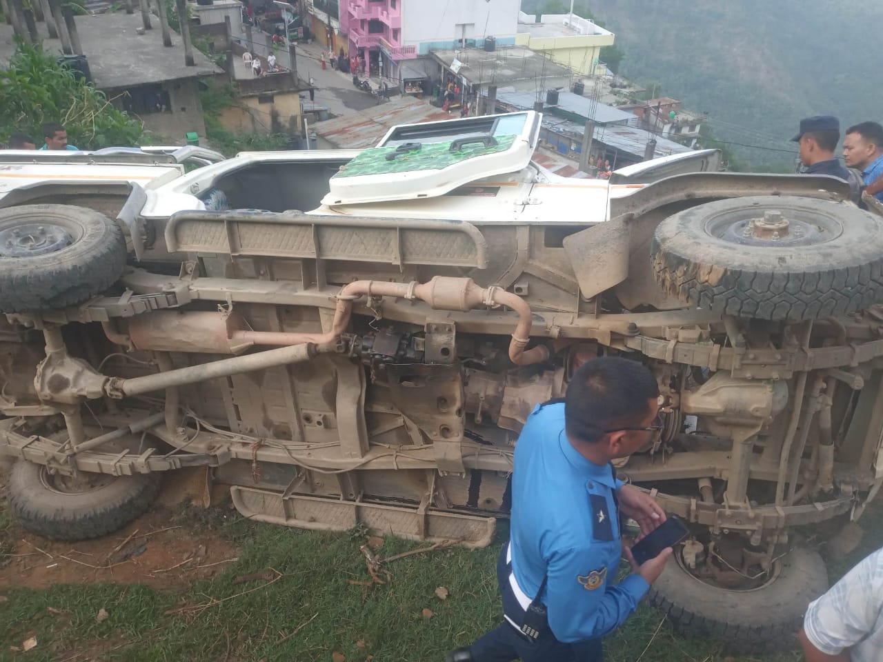 जिप दुर्घटना अपडेटः ५ जनालाई नेपालगञ्ज रेफर